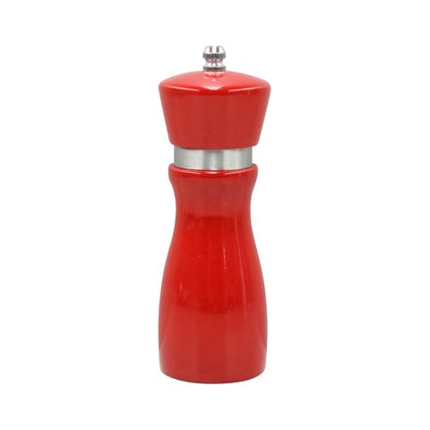 CHEF INOX MONDO MILL SALT/PEPPER WD CERAMIC GEAR 155mm RED (*46300*) =  1 X EACH