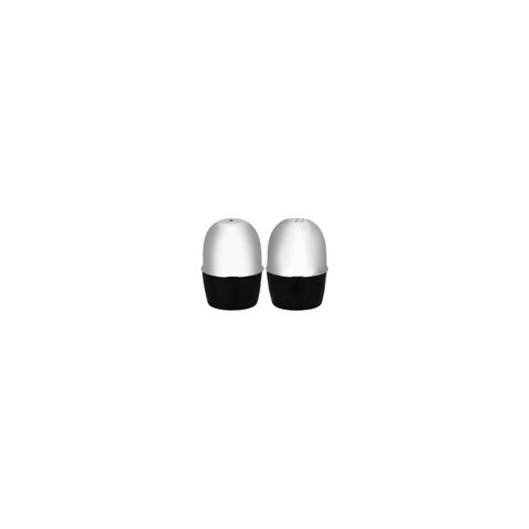 CHEF INOX SALT&PEPPER SHAKER EGG SHAPE S/S 70ml (*07750*) =  1 X PAIR