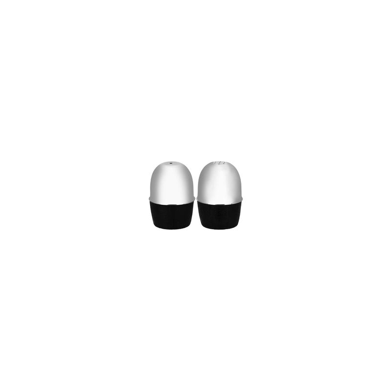 CHEF INOX SALT&PEPPER SHAKER EGG SHAPE S/S 70ml (*07750*) =  1 X PAIR