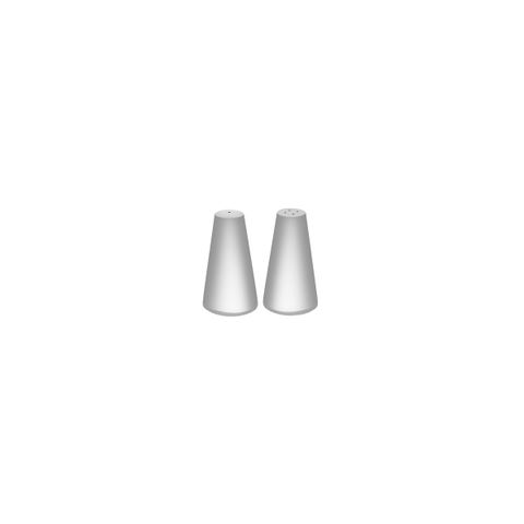 CHEF INOX SALT&PEPPER SHAKER 18/10 50ml PAIRS (*07755*) = PACK OF 24 X PAIRS