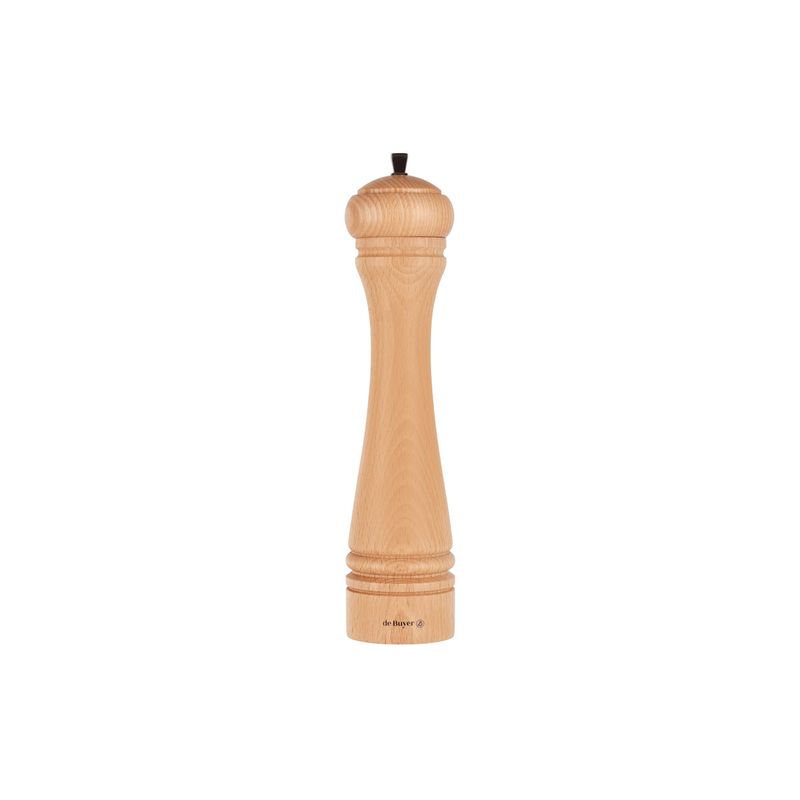 DEBUYER MARLUX JAVA PEPPER MILL 300mm NATURAL (*MARLUXP253-300101*) =  1 X EACH