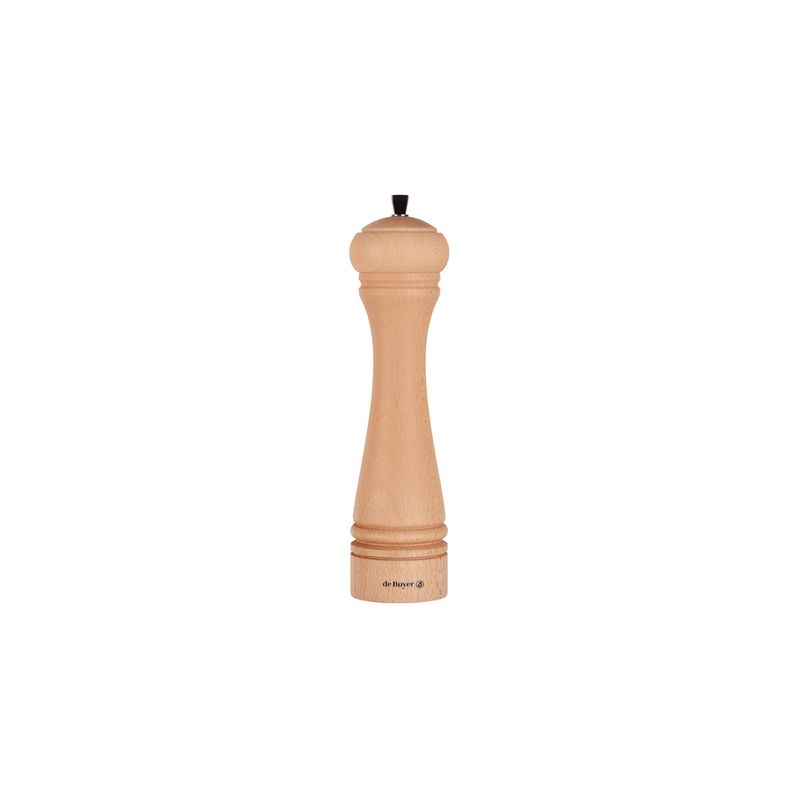 DEBUYER MARLUX JAVA PEPPER MILL 250mm NATURAL (*MARLUXP249-250101*) =  1 X EACH