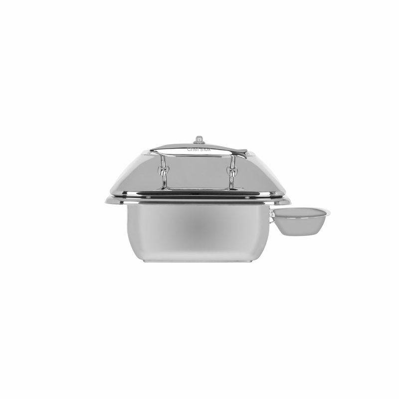 CHEF INOX DELUXE RECT CHAFER w/GLASS LID S/S 1/2 SIZE (*54912*) =  1 X EACH