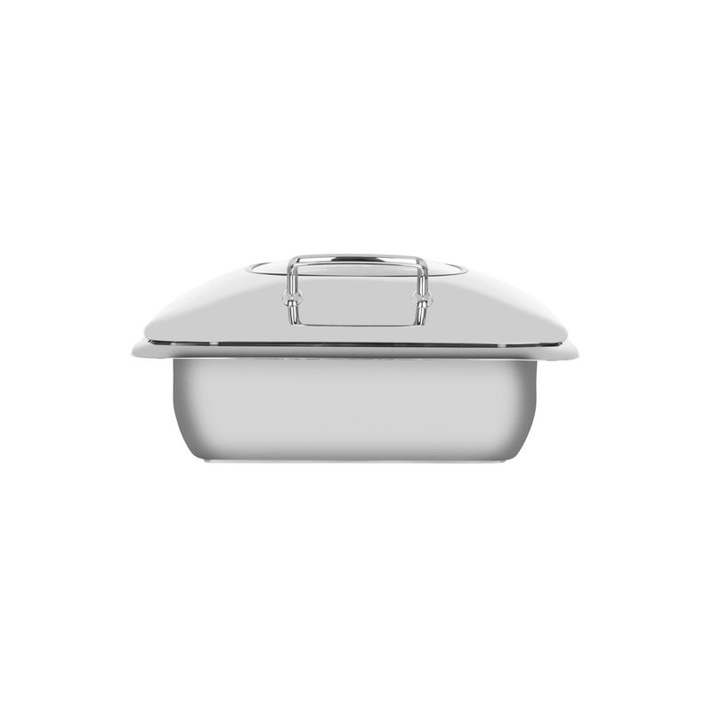 CHEF INOX ULTRA RECT CHAFER w/GLASS LID S/S 2/3 SIZE (*54923*) =  1 X EACH
