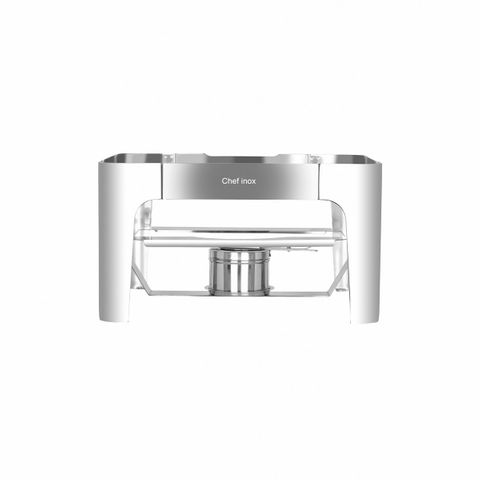 CHEF INOX ULTRA RECT CHAFER STAND S/S 2/3 TO SUIT 54923 (*54923-S*) =  1 X EACH