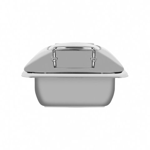 CHEF INOX ULTRA RECT CHAFER w/GLASS LID S/S 1/2 SIZE (*54921*) =  1 X EACH