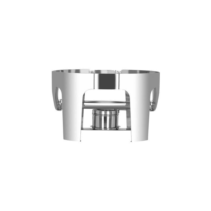 CHEF INOX ULTRA ROUND CHAFER STAND S/S TO SUIT 54925 (*54925-S*) =  1 X EACH