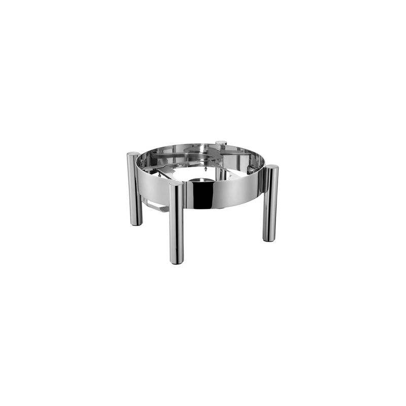 CHEF INOX ROUND CHAFER STAND 18/8 TO SUIT 54905 (*54905-S*) =  1 X EACH