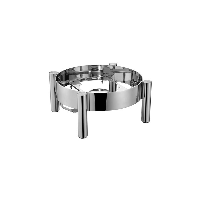 CHEF INOX ROUND CHAFER STAND 18/8 TO SUIT 54906 (*54906-S*) =  1 X EACH