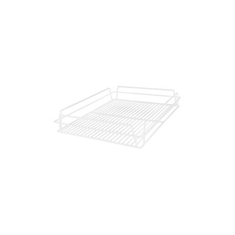 CHEF INOX GLASS BASKET WHI PVC 430x355x75mm (*02800*) = PACKET OF 12 X EACHES