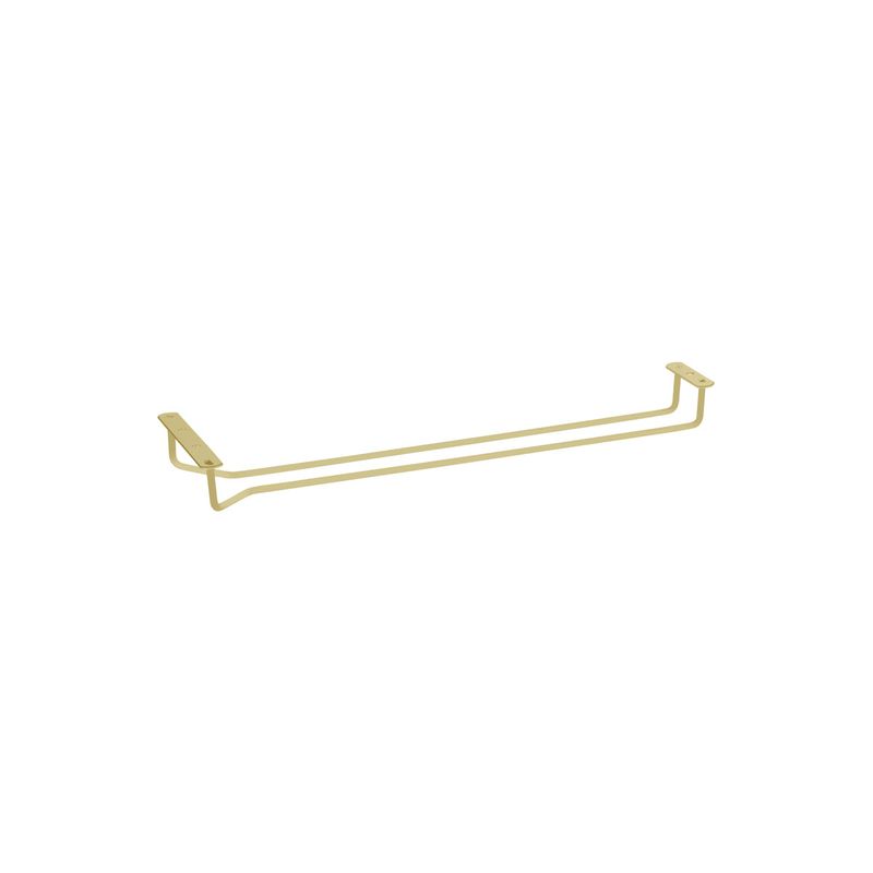 CHEF INOX GLASS HANGER BRASS PLATE 410mm (*10216*) =  1 X EACH