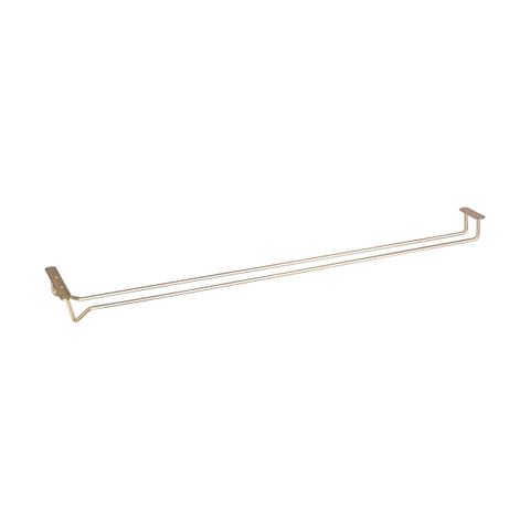 CHEF INOX GLASS HANGER BRASS PLATE 610mm (*10224*) =  1 X EACH