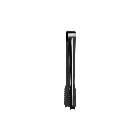 ZANZI ALLIGATOR TEETH ICE TONG GUN METAL 180x18mm (*Z0462*) =  1 X EACH