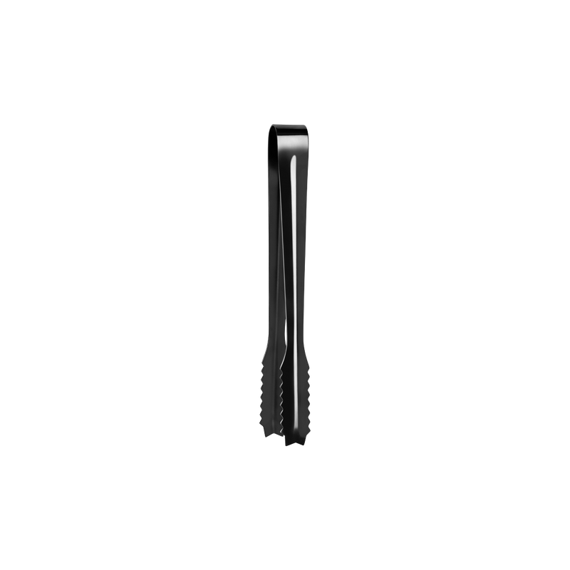 ZANZI ALLIGATOR TEETH ICE TONG GUN METAL 180x18mm (*Z0462*) =  1 X EACH