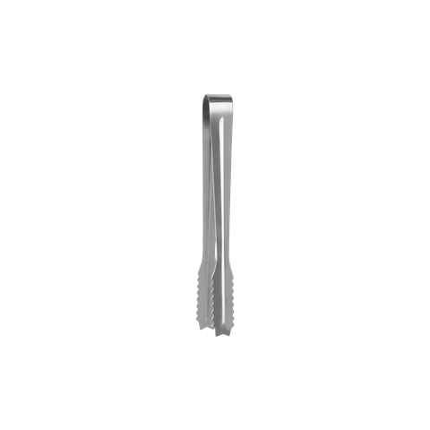 ZANZI ALLIGATOR TEETH ICE TONG S/S 180x18mm (*Z0460*) =  1 X EACH