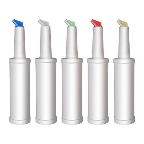 CHEF INOX BEVERAGE DISPENSER COMPLETE w/FIVE SPOUTS PL 1.5lt (*04184*) = PACK OF 5 X EACHES