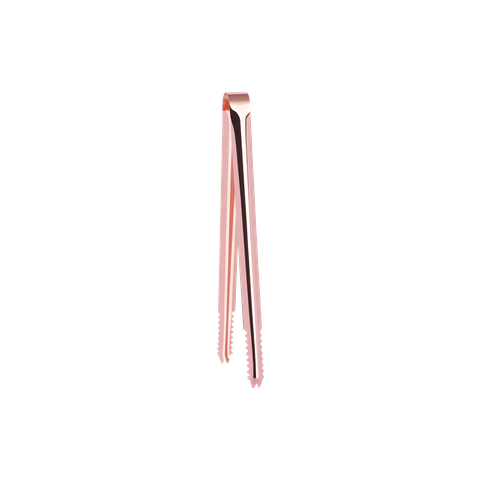ZANZI ALLIGATOR TEETH ICE TONG ROSE GOLD 245x18mm (*Z0472*) =  1 X EACH