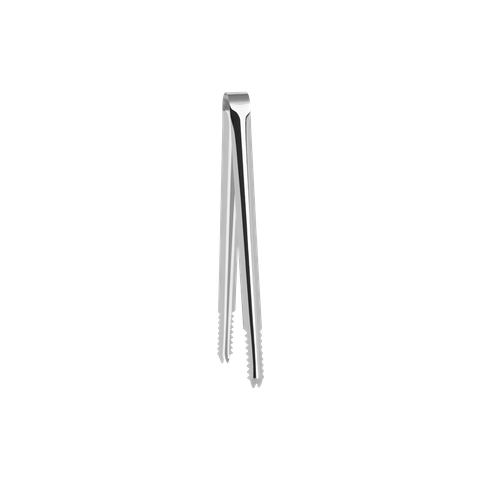 ZANZI ALLIGATOR TEETH ICE TONG S/S 245x18mm (*Z0470*) =  1 X EACH