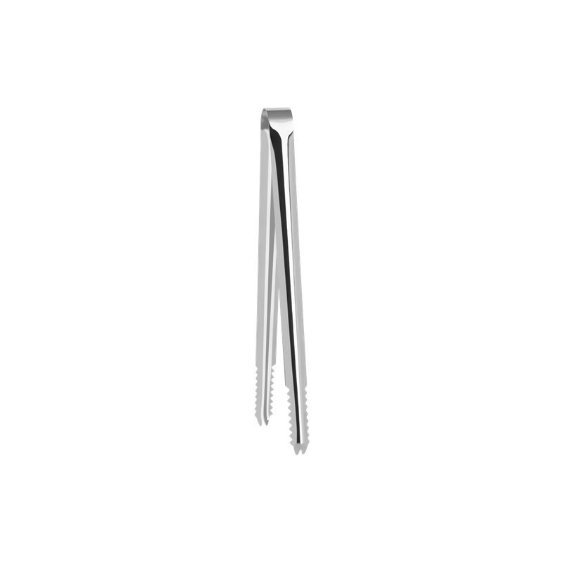 ZANZI ALLIGATOR TEETH ICE TONG S/S 245x18mm (*Z0470*) =  1 X EACH