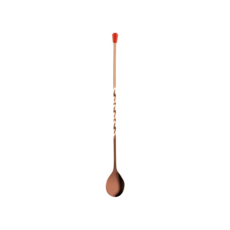 CHEF INOX BAR/MUDDLING SPOON COPPER PLATED 330mm (*07960-C*) =  1 X EACH