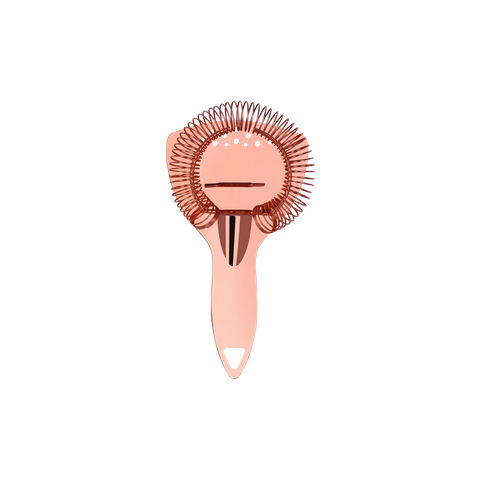 ZANZI LUXURY STRAIN COCKTAIL STRAINER w/HDL ROSE GOLD 200mm (*Z0329*) =  1 X EACH