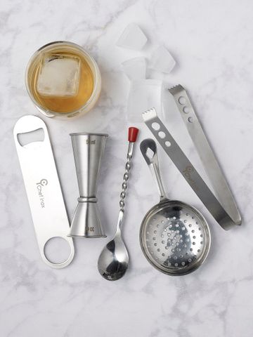 CHEF INOX ICE SCOOP PERFORATED S/S 80x156mm (*07924*) =  1 X EACH