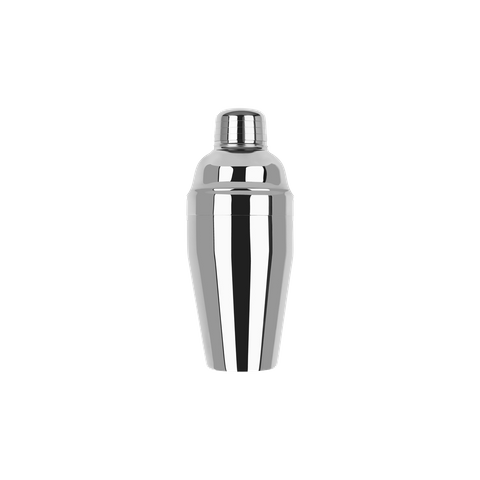 ZANZI CLASSIC CLUB COCKTAIL SHAKER 3pc S/S 300ml (*Z0100*) =  1 X EACH