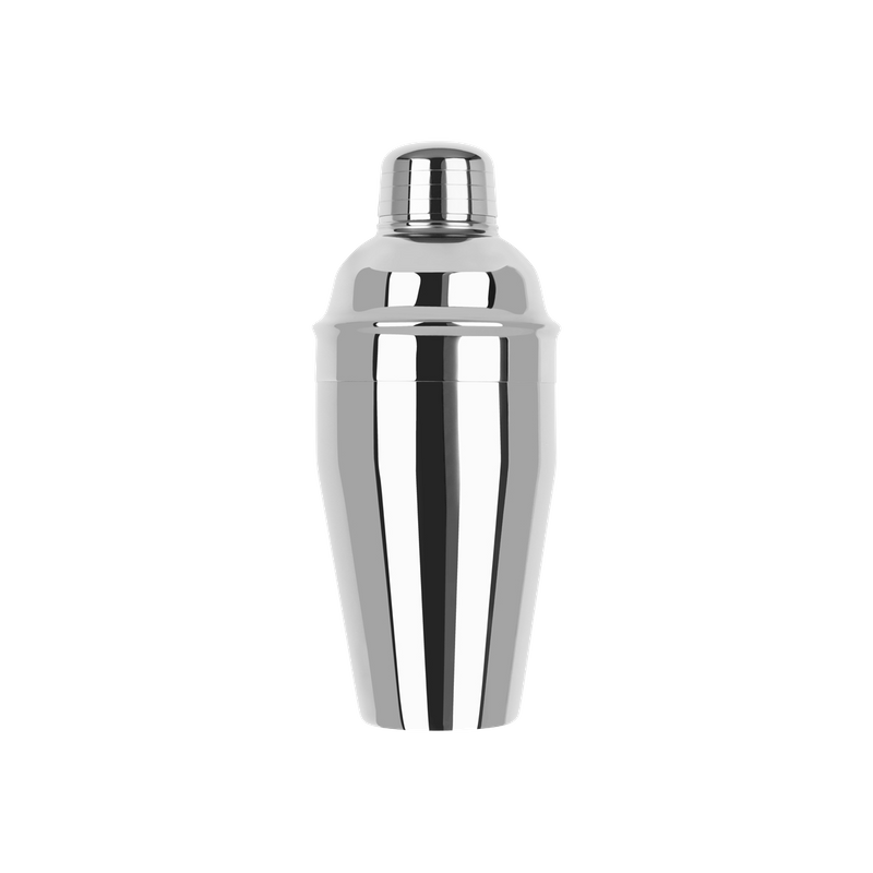 ZANZI CLASSIC CLUB COCKTAIL SHAKER 3pc S/S 500ml (*Z0110*) =  1 X EACH