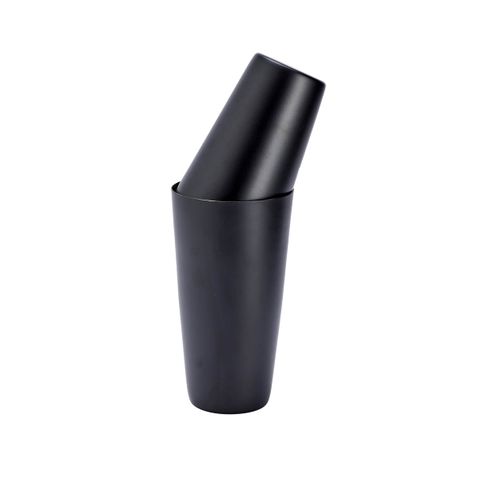CHEF INOX TOBY TIN S/S POWDER COATED 540ml BLACK (*77205*) = PACK OF 12 X EACHES