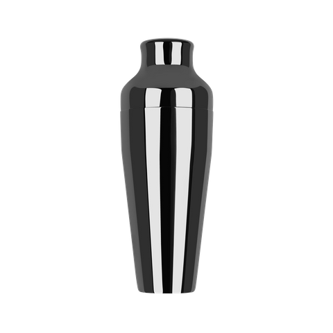 ZANZI PARISIAN COCKTAIL SHAKER 2pc GUN METAL 500ml (*Z0134*) =  1 X EACH