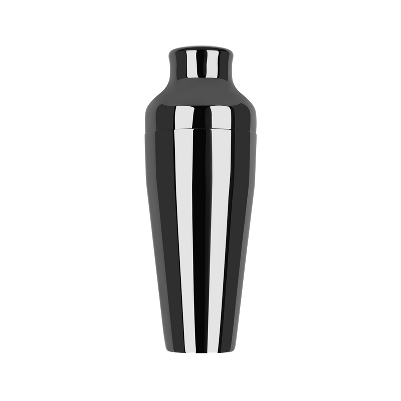 ZANZI PARISIAN COCKTAIL SHAKER 2pc GUN METAL 500ml (*Z0134*) =  1 X EACH