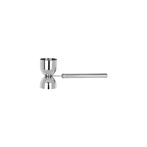 ZANZI PIPE JIGGER w/HDL S/S 20/40ml (*Z0620*) =  1 X EACH