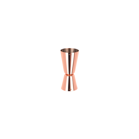 ZANZI CLASSIC STYLE JIGGER ROSE GOLD 44X38X98mm 25/50ml (*Z0588*) =  1 X EACH