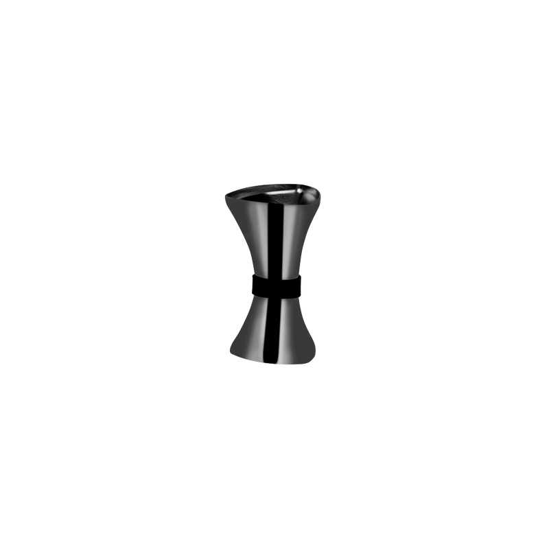 ZANZI PRO-JIGGER 30/45ml GUN METAL 90x53x48mm (*Z0555*) =  1 X EACH