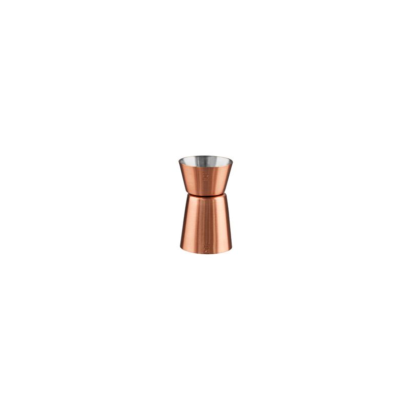 CHEF INOX JIGGER COPPER PLATED 15/30ml (*77080*) =  1 X EACH
