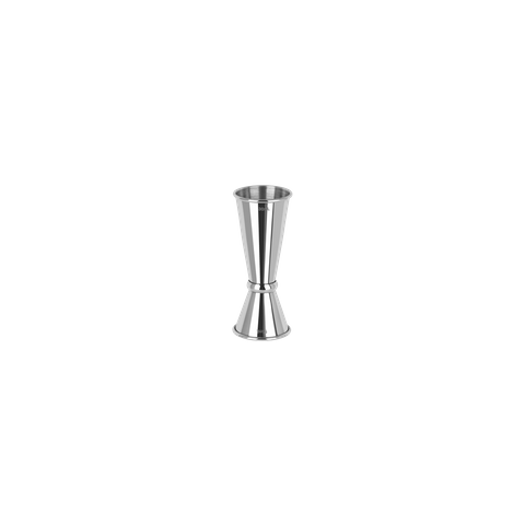 ZANZI TOKYO JIGGER w/CURLED EDGE S/S 15/30ml (*Z0600*) =  1 X EACH