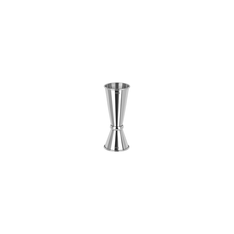 ZANZI TOKYO JIGGER w/CURLED EDGE S/S 15/30ml (*Z0600*) =  1 X EACH