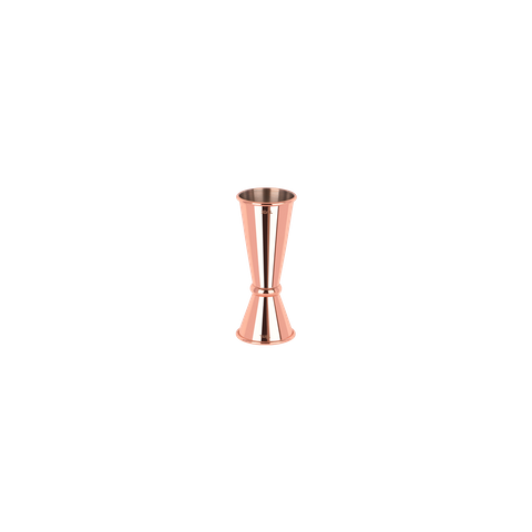 ZANZI TOKYO JIGGER w/CURLED EDGE ROSE GOLD 15/30ml (*Z0602*) =  1 X EACH