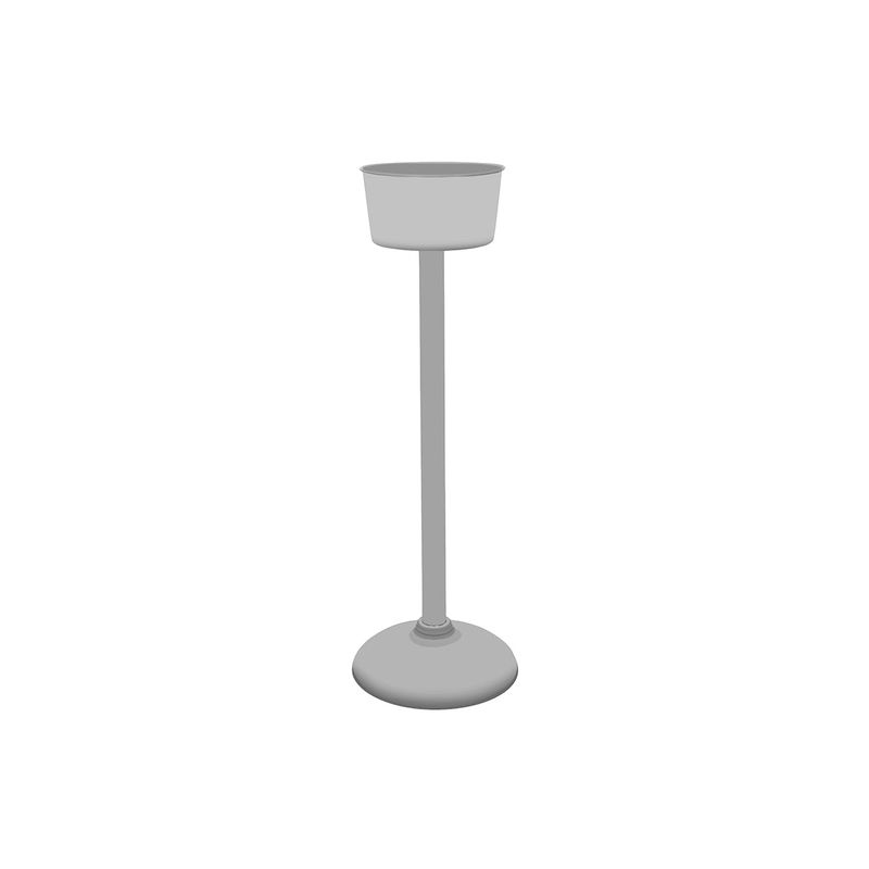 CHEF INOX WINE BUCKET STAND 18/8 BUCKET180x95mm H670mm (*07888*) =  1 X EACH