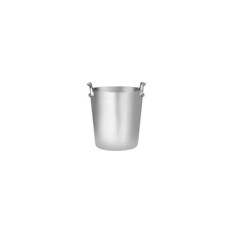 CHEF INOX ELITE BUCKET WINE 1 BTL RND MIRROR 18/10 175x199mm (*70384*) =  1 X EACH