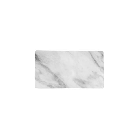CHEF INOX PIZZA BRD RECT MELAMINE 325x175mm MARBLE EFFECT (*46845*) =  1 X EACH