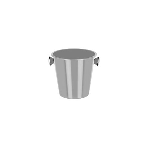 CHEF INOX ICE BUCKET SATIN S/S 4.0lt (*07893*) = PACK OF 6 X EACHES