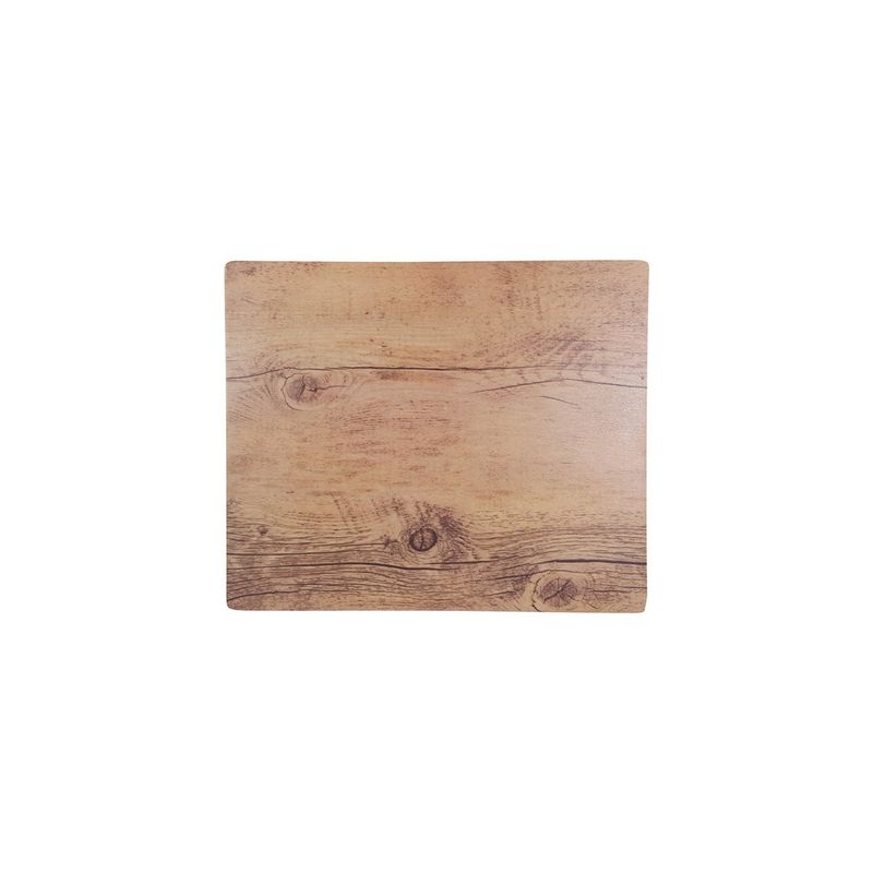 CHEF INOX RECT PIZZA BOARD MA 310x255mm OAK WOOD EFFECT (*46715*) =  1 X EACH
