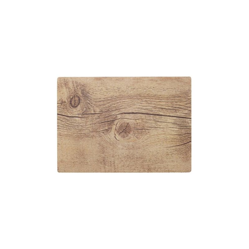 CHEF INOX RECT PIZZA BOARD MA 360x255mm OAK WOOD EFFECT (*46720*) =  1 X EACH