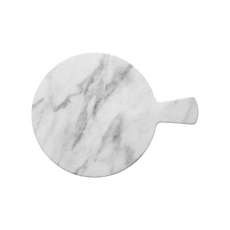 CHEF INOX PIZZA BRD RND w/HDL MELAMINE 372mm MARBLE EFFECT (*46812*) =  1 X EACH