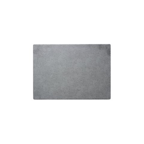 CHEF INOX PIZZA BRD RECT MELAMINE 360x255mm LIGHT GREY SLATE (*46920*) =  1 X EACH