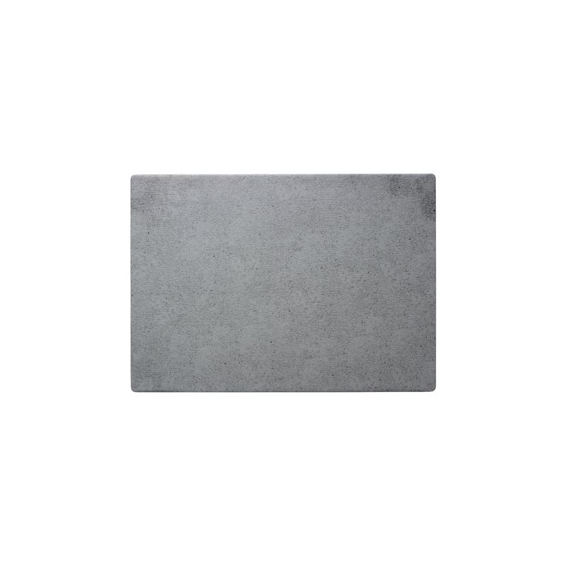 CHEF INOX PIZZA BRD RECT MELAMINE 360x255mm LIGHT GREY SLATE (*46920*) =  1 X EACH