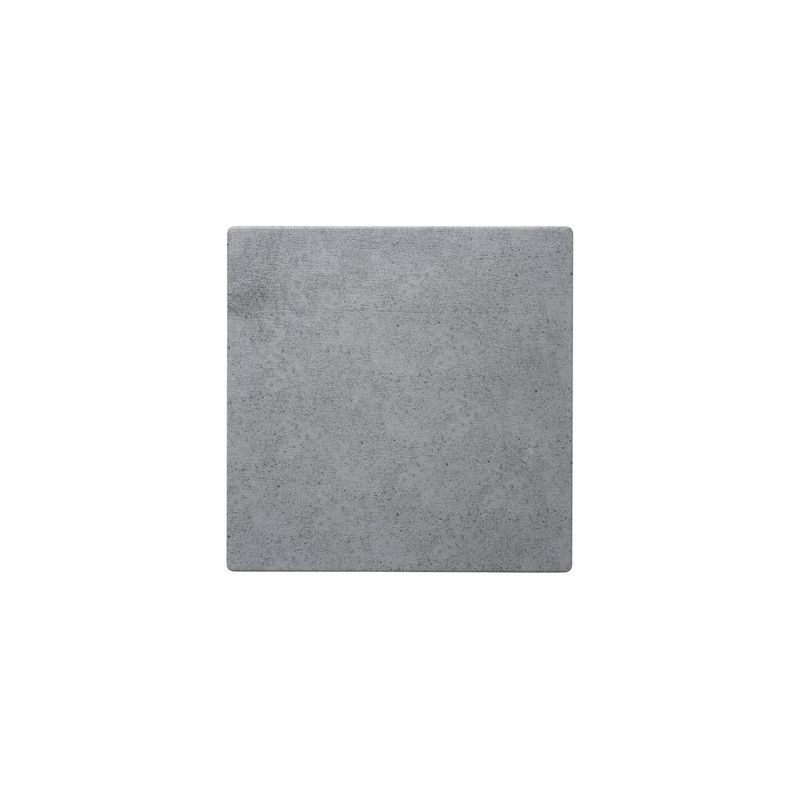 CHEF INOX PIZZA BRD SQR MELAMINE 255x255mm LIGHT GREY SLATE (*46965*) =  1 X EACH