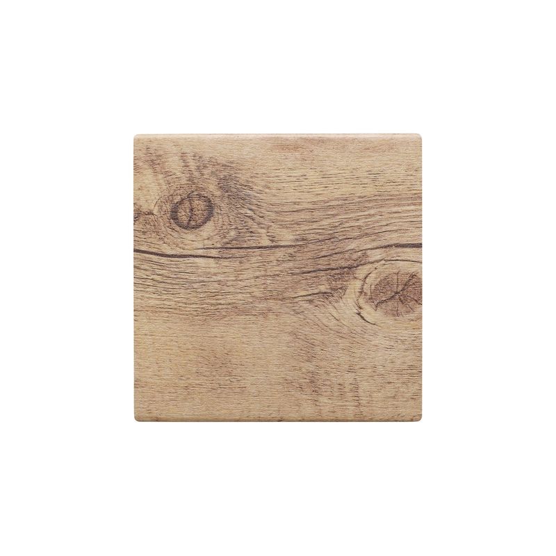 CHEF INOX SQUARE PIZZA BOARD MA 310x310mm OAK WOOD EFFECT (*46770*) =  1 X EACH
