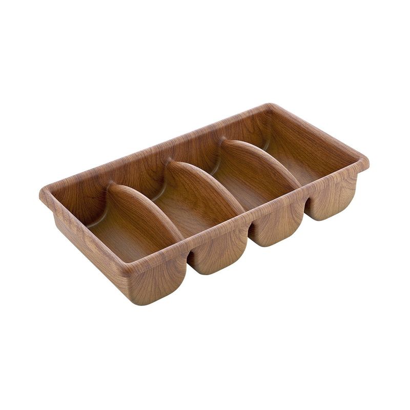 EVELIN GASTRONORM CUTLETY TRAY 4 COMPARTMENT 295x520x100mm (*EVE10239*) =  1 X EACH
